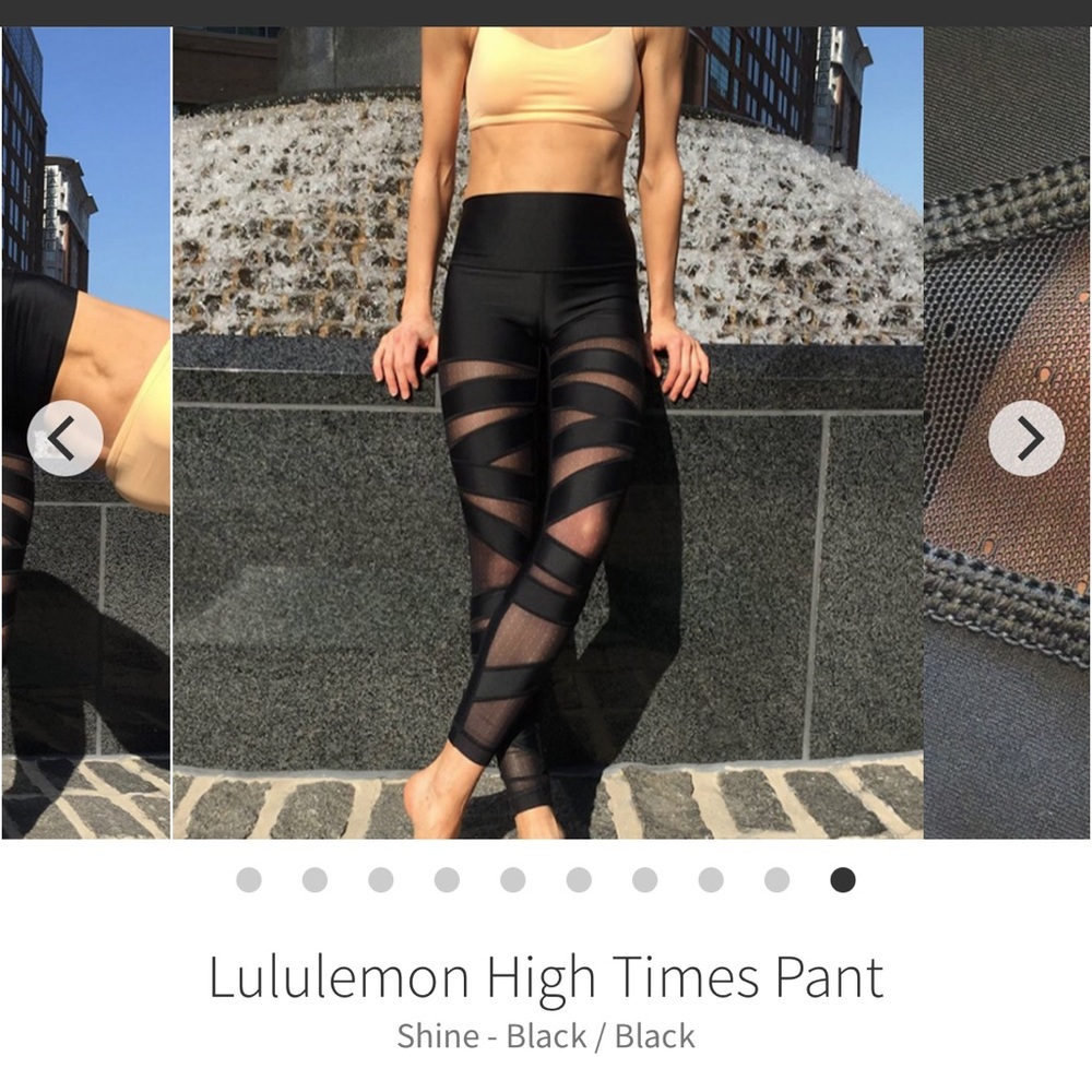Lululemon mesh leggings